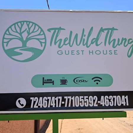 The Wild Thing Guesthouse Serowe Exterior photo